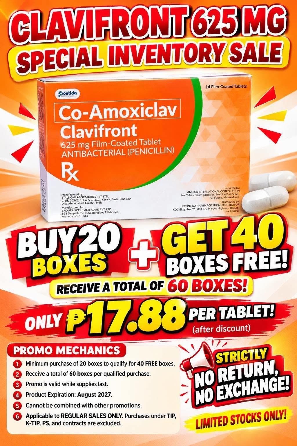 Frontida special promotion